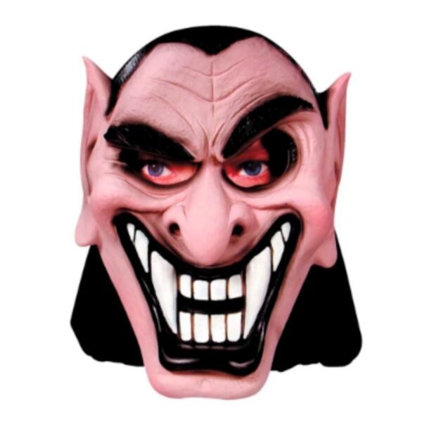 Máscara Vampiro Mau em Látex