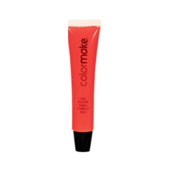 Gel Fluor Bisnaga VERMELHO NEON Colormake 30g