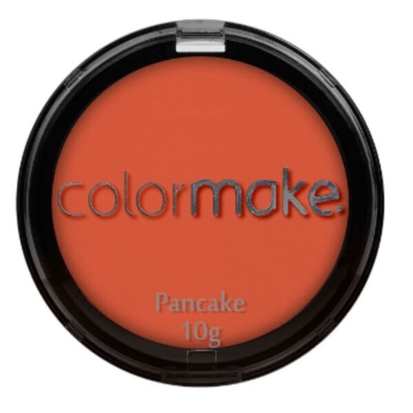 Pancake FLUOR laranja NEON Colormake 10g