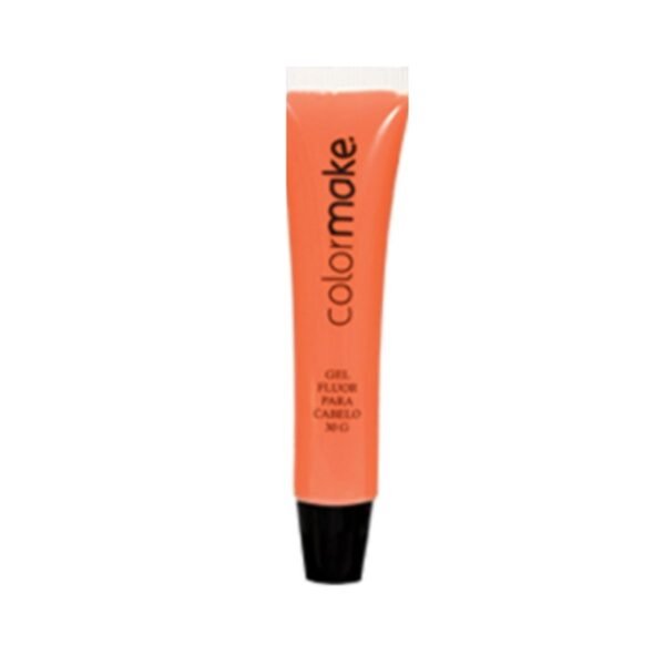 Gel Fluor Bisnaga LARANJA NEON Colormake 30g