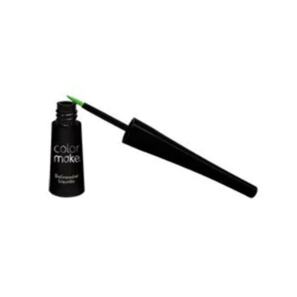 Delineador Líquido 3ml VERDE NEON Colormake
