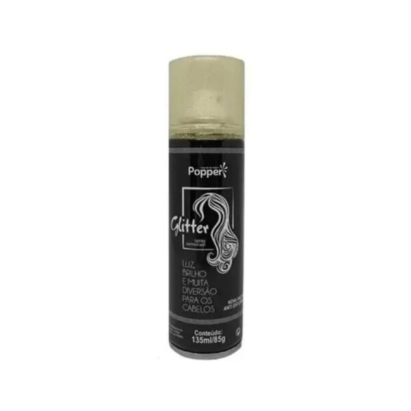 Spray Glitter para cabelo e corpo DOURADO