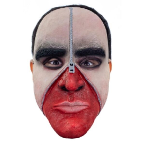 Máscara Zíper em Látex