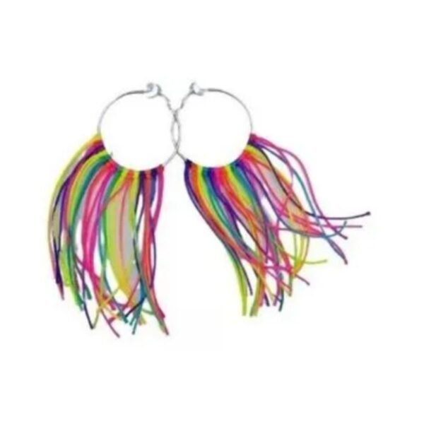 Brinco fita colorida Carnaval
