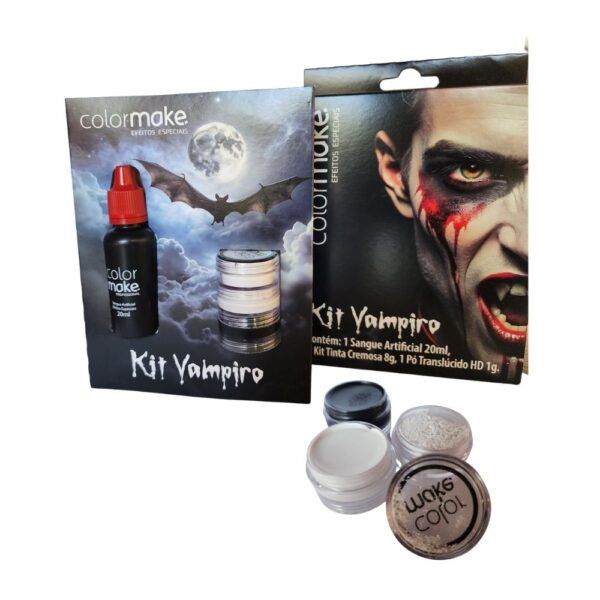 Kit Vampiro Halloween Colormake