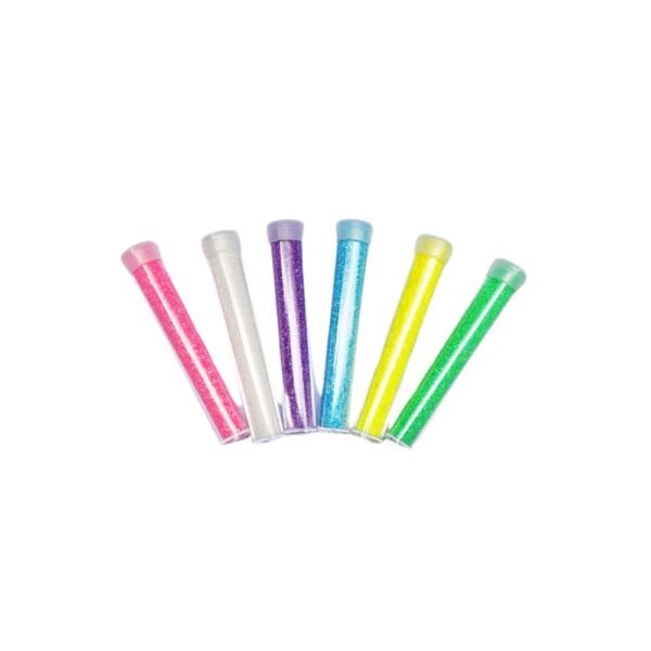 Kit com 6 cores de glitter candy perfection carnaval