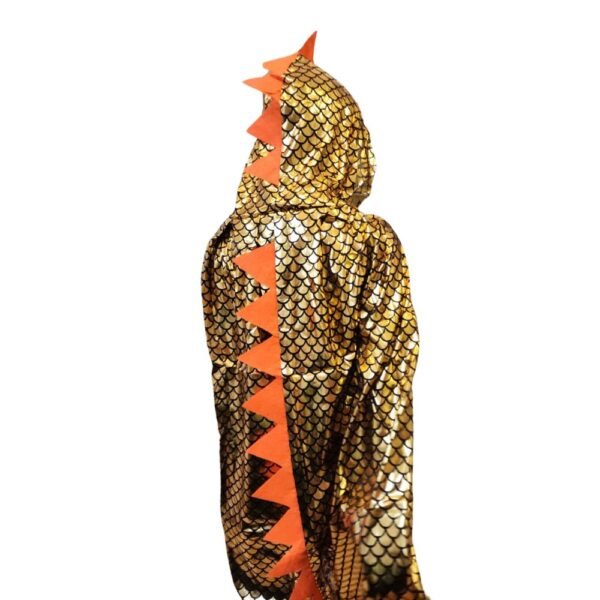 Capa dragão dinossauro Infantil Carnaval