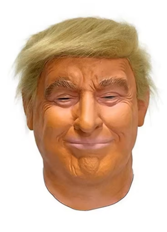 Máscara Presidente gringo em Látex