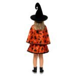 Kit Fantasia Saia e Capa Bruxinha Infantil Halloween - Imagem 2