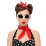 Óculos Gatinha Retro Vintage ANOS 50 60 e 70 rosa branco ou preto