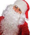 Kit Barba Longa e Peruca de Papai Noel Luxo