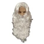 Kit Barba Longa e Peruca de Papai Noel Luxo - Imagem 2