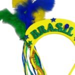 Tiara Arquinho Brasil Copa 2026 Corporativo Turma Amigas - Imagem 2