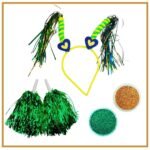 Kit Tiara, Pompom e Glitter Colormake Copa Brasil - Imagem 2