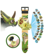 Relógio Projetor Infantil Dinossauro